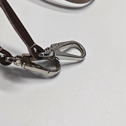 LOUIS VUITTON HINA Small Grey Calfskin Monogram Vernis Crossbody Bag Shoulder Bag Handbag Removable Strap Silver Hardware Pockets-(SKU)-970320254