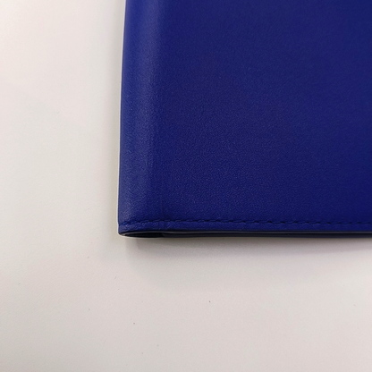 BURBERRY Blue Leather Wallet-(SKU)-954867784