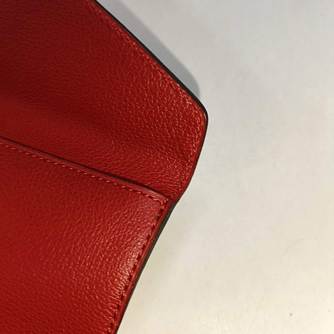 DELVAUX Red Cowhide Handbag-(SKU)-940165558