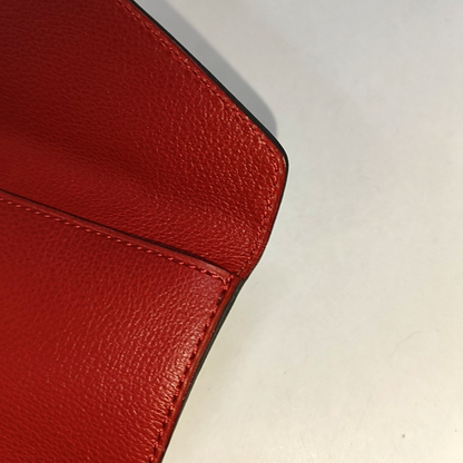 DELVAUX Red Cowhide Handbag-(SKU)-940165558