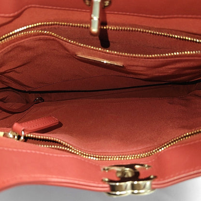 CHANEL CHANEL 31 Red Calfskin Quilted Handbag Single Shoulder Bag Gold Hardware 30 Clasp-(SKU)-970274590