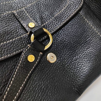 CELINE Tote bag Brown Cowhide Handbag Golden hardware-(SKU)-946083978