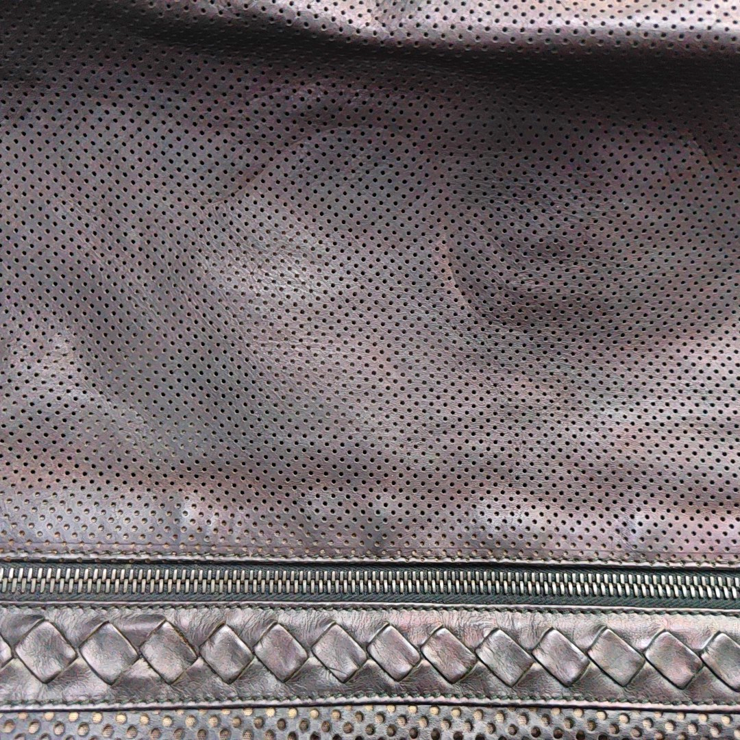 BOTTEGA VENETA Tote bag Black Cowhide Woven Single Shoulder Bag Handbag Crossbody Black hardware Removable shoulder strap-(SKU)-946397123