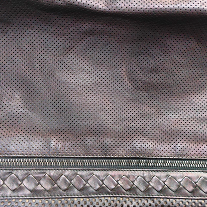 BOTTEGA VENETA Tote bag Black Cowhide Woven Single Shoulder Bag Handbag Crossbody Black hardware Removable shoulder strap-(SKU)-946397123