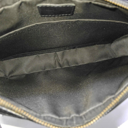 LOUIS VUITTON TRIO Black Coated Canvas Monogram Crossbody Bag Shoulder Bag with Detachable Strap-(SKU)-969076544
