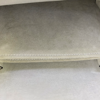LOUIS VUITTON DAUPHINE Medium Elephant Grey Leather Dauphine Crossbody Bag Single Shoulder Bag with Detachable Strap-(SKU)-954852579