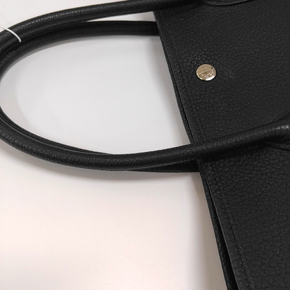 HERMÈS Garden Party 36 Black Negonda Calfskin Garden Bag Handbag Silver Hardware D-(SKU)-951701522