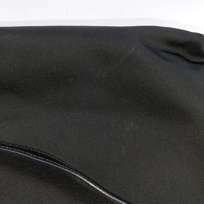 GUCCI Dark Brown Canvas Single Shoulder Bag Tote Ruthenium color hardware-(SKU)-942522014