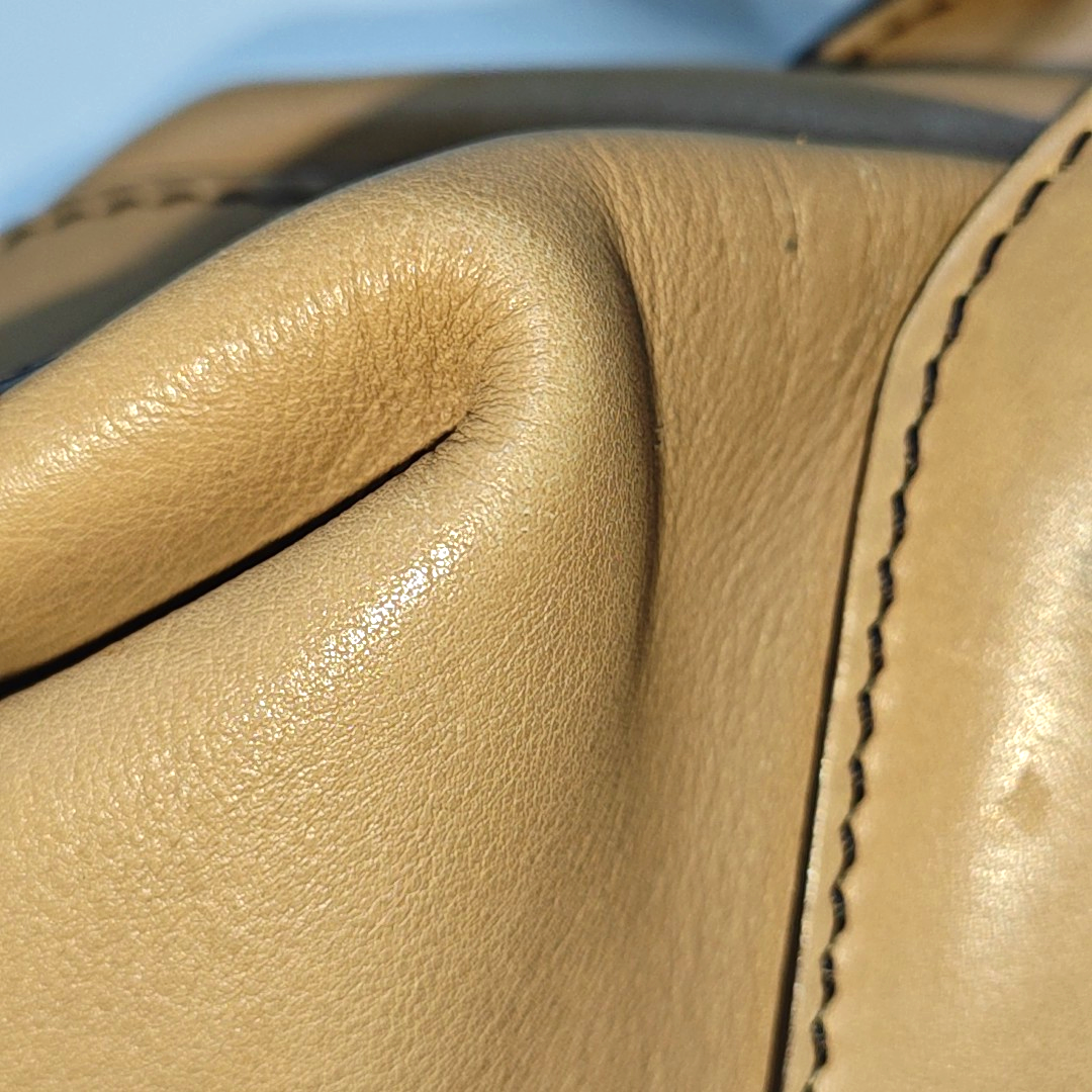TOD'S D-Styling Large size Brown Cowhide Single Shoulder Bag Tote Golden hardware Removable shoulder strap-(SKU)-938135520
