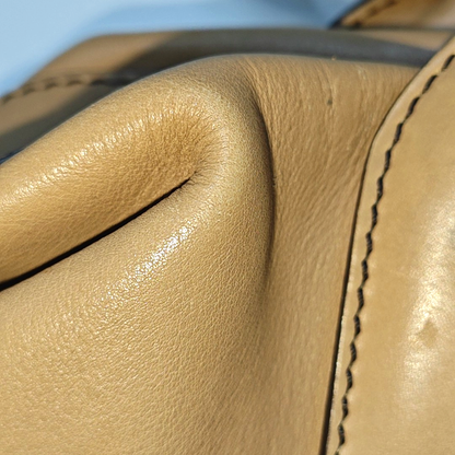 TOD'S D-Styling Large size Brown Cowhide Single Shoulder Bag Tote Golden hardware Removable shoulder strap-(SKU)-938135520