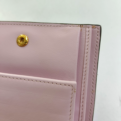 FENDI Pink Cowhide Wallet-(SKU)-960270985