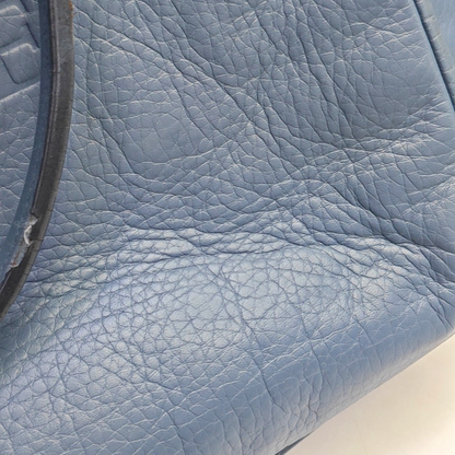 LOEWE Tote bag Blue Leather Tote Bag Golden hardware-(SKU)-945163110
