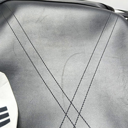 LOUIS VUITTON CHRISTOPHER Large Black Leather Backpack Tote Bag Black Hardware-(SKU)-971075837
