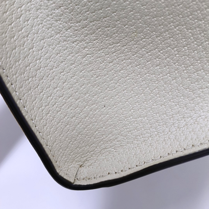 GUCCI Diana Small White Canvas Monogram Bamboo Handle Shoulder Bag Tote Bag Golden Hardware 2 Removable Straps-(SKU)-955631350
