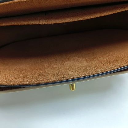 LOUIS VUITTON LOCKME Deep Brown Leather Shoulder Bag Crossbody Bag Golden Hardware 2 Removable Straps-(SKU)-971172122