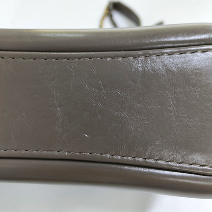 CHANEL GABRIELLE Small Brown Calfskin Quilted Grained Crossbody Bag Shoulder Bag Gold Silver Rhodium Hardware 26 Clasp Removable Strap-(SKU)-953980121