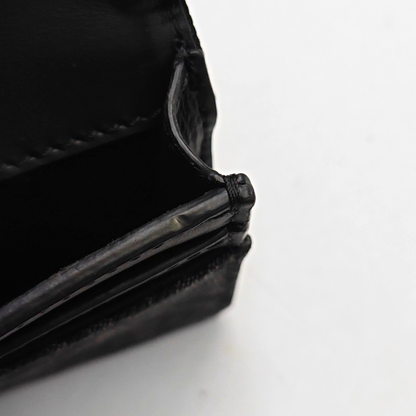FENDI Baguette mini Black织物双F提花钱包 Silver Hardware-(SKU)-948893473