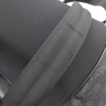 DIOR Motion Black Canvas Monogram Jacquard Backpack Silver Hardware-(SKU)-969019512