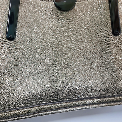 COACH DREAMER Champagne Cowhide Single Shoulder Handbag Crossbody Golden hardware Removable shoulder strap-(SKU)-934000281
