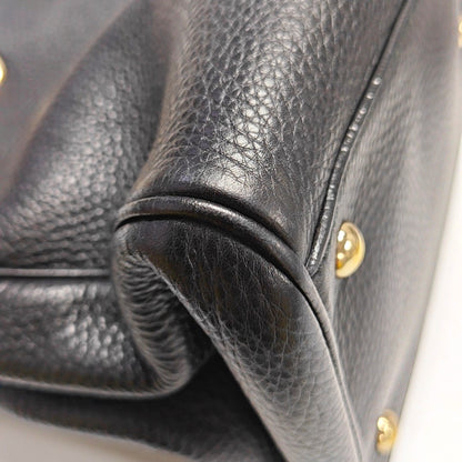 GUCCI Bamboo 1947 Black Cowhide Bamboo Bag - Handbag, Shoulder Bag, Crossbody Bag Golden Hardware-(SKU)-972998031