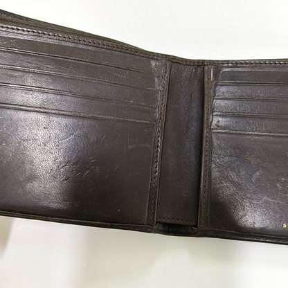 BALLY Dark Brown Calf Leather Wallet-(SKU)-951389128