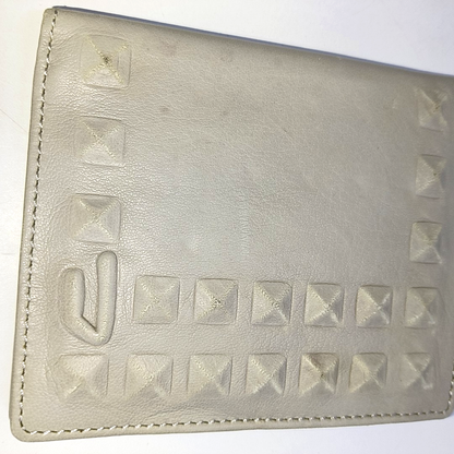 DIESEL Gray Leather Embossed Wallet-(SKU)-940934101