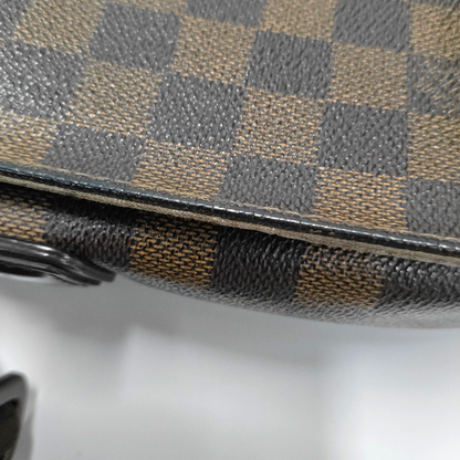 LOUIS VUITTON DISTRICT Small size Brown Coated Canvas Checkerboard Messenger Bag Crossbody Shoulder Bag Brown Hardware-(SKU)-954158452