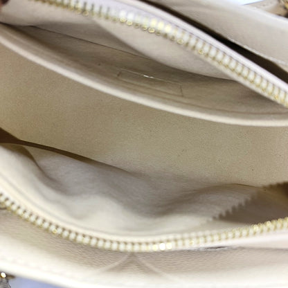 LOUIS VUITTON ONTHEGO EAST WEST Beige Cowhide Monogram Empreinte Jungle Bag Crossbody Shoulder Bag Tote Bag with Gold Hardware 2 Removable Shoulder Straps-(SKU)-968719950
