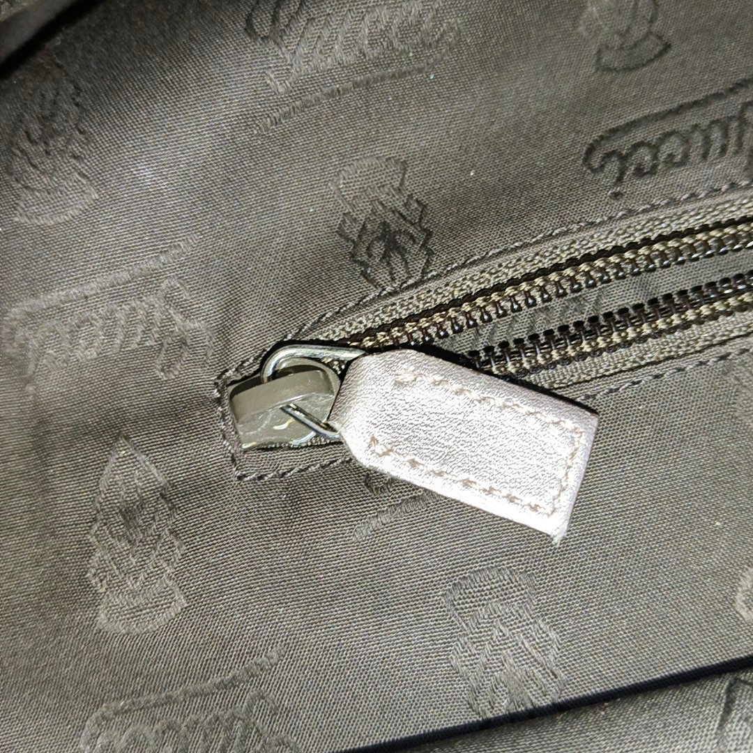 GUCCI GG Imprime Gray coated canvas monogram handbag, shoulder bag Silver Hardware-(SKU)-959892068