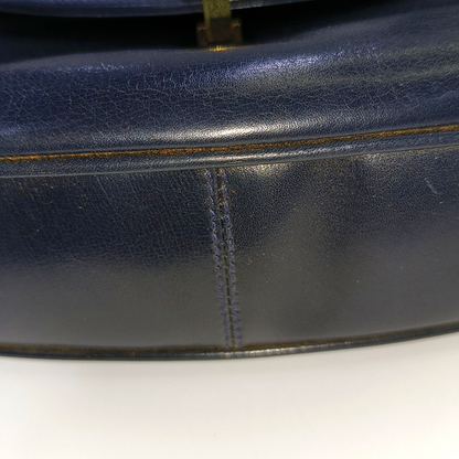 GUCCI Black Leather Single Shoulder Bag Golden hardware-(SKU)-932491490