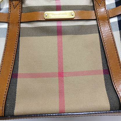 BURBERRY Sartorial Orchard Brown Canvas Handbag Crossbody Bag Single Shoulder Bag Golden hardware-(SKU)-958155782