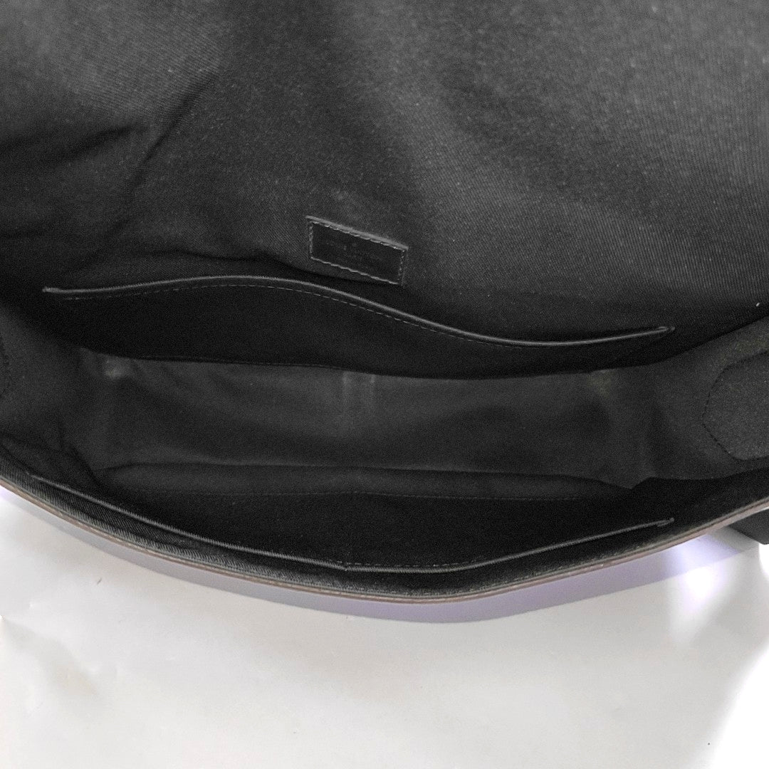 LOUIS VUITTON ARCHY Medium Brown Coated Canvas Monogram Crossbody Bag Single Shoulder Bag Black Hardware-(SKU)-968049345