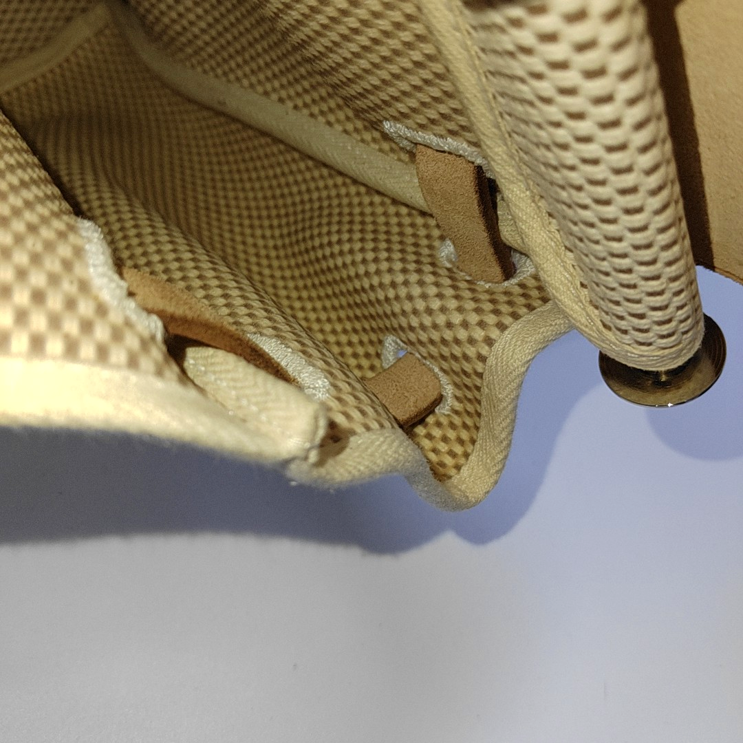 HERMÈS Herbag Small Milkshake White Canvas Backpack Handbag with Silver Hardware 🄷 Mark-(SKU)-953760184