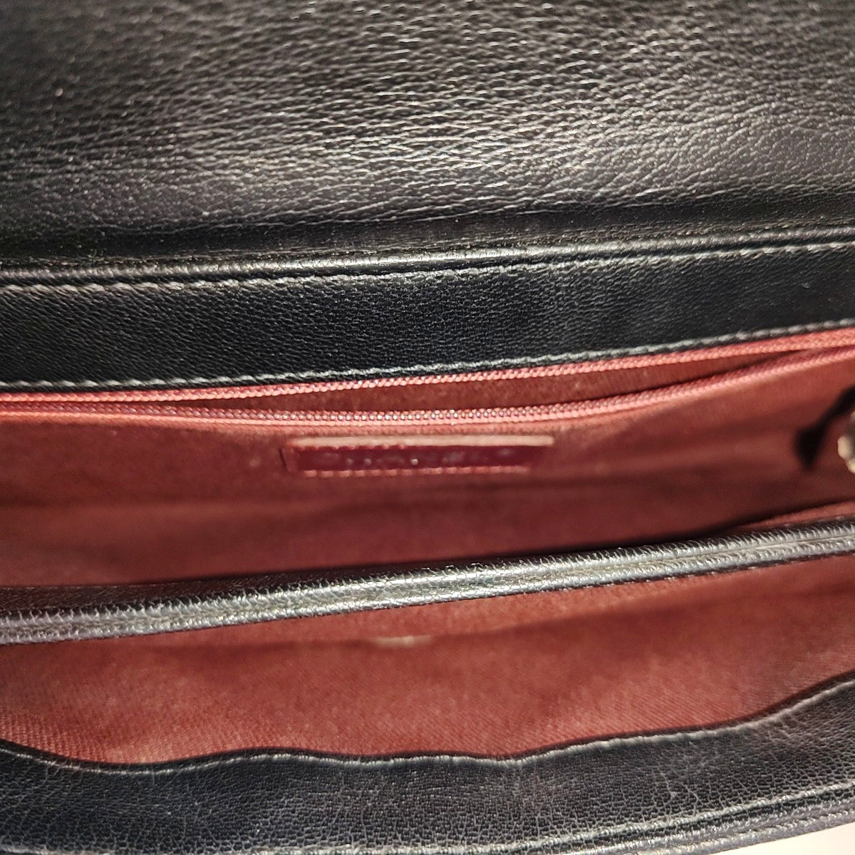 CHANEL PERFECT EDGE Black Lamb Skin Quilted Monogram Crossbody Bag Handbag Shoulder Bag Ruthenium Hardware 21 Clasp-(SKU)-966996971