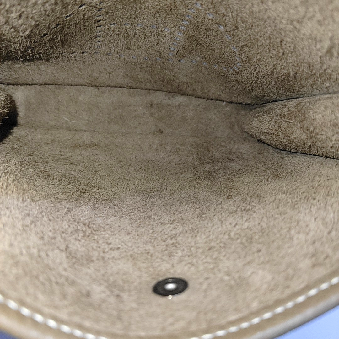 HERMÈS Evelyne TPM elephant grey Clemence leather perforated Evelyne crossbody bag shoulder bag removable shoulder strap-(SKU)-960329807