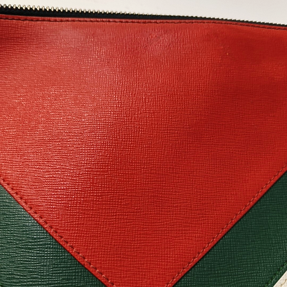 FENDI Monster Multicolor Leather Mini Monster Clutch Silver Hardware-(SKU)-956597512