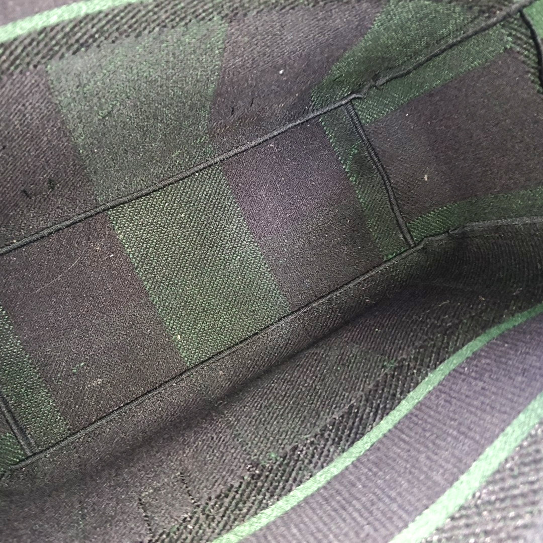 DIOR Diorcamp Green Canvas Single Shoulder Bag with Silver Hardware-(SKU)-969083832