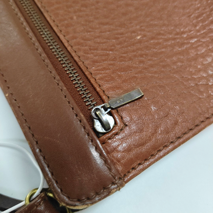 BURBERRY Caramel Leather Single Shoulder Bag Handbag Brown Hardware Removable shoulder strap-(SKU)-955601715