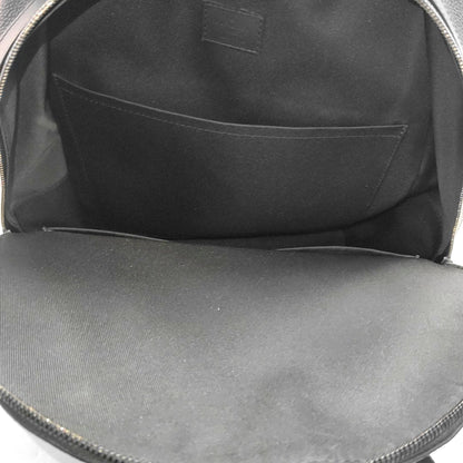 LOUIS VUITTON AEROGRAM Black Calfskin Backpack Black Hardware-(SKU)-970857178
