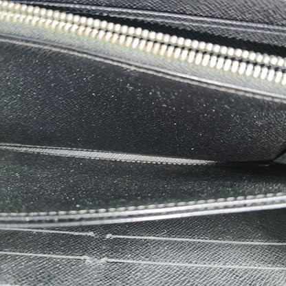 LOUIS VUITTON BlackEPI牛皮水波纹钱包 Silver Hardware-(SKU)-942990730