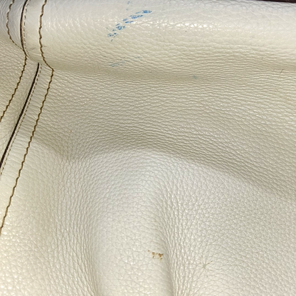 FERRAGAMO Sookie White Leather Handbag Golden hardware-(SKU)-13881805