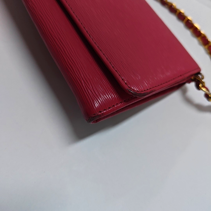 PRADA Pink Cowhide Single Shoulder Bag Crossbody Bag Golden hardware Removable shoulder strap-(SKU)-945700600