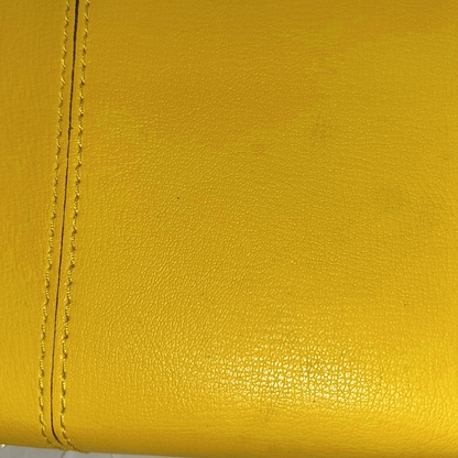MICHAEL KORS Yellow Leather Shoulder Bag Tote Golden hardware shoulder straps-(SKU)-14044743