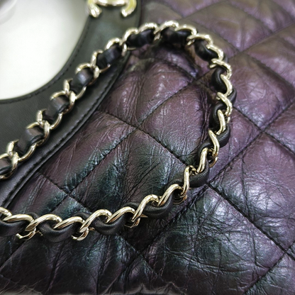 CHANEL CHANEL 31 Small Size Laser Cut Calfskin Quilted Crossbody Shoulder Bag with Silver and Palladium Hardware, 28 openings-(SKU)-953385653