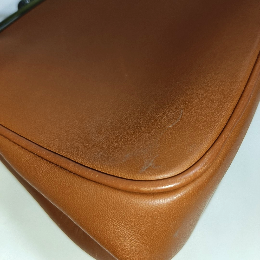 COACH Brown Cowhide Patchwork Single Shoulder Bag Crossbody Bag Handbag Black hardware Removable shoulder strap-(SKU)-929655468