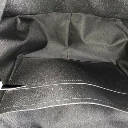 LOUIS VUITTON DISCOVERY Small Black Coated Canvas Monogram Black Samurai Backpack Tote Bag with Silver Hardware-(SKU)-967721864
