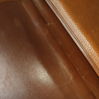 BURBERRY Brown Cowhide Handbag Silver Hardware-(SKU)-14318361