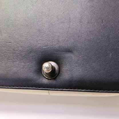 CHANEL BOY CHANEL Medium White Lamb Skin Quilted Single Shoulder Bag Detachable Strap Rhodium Hardware 18 Clasp-(SKU)-959564808