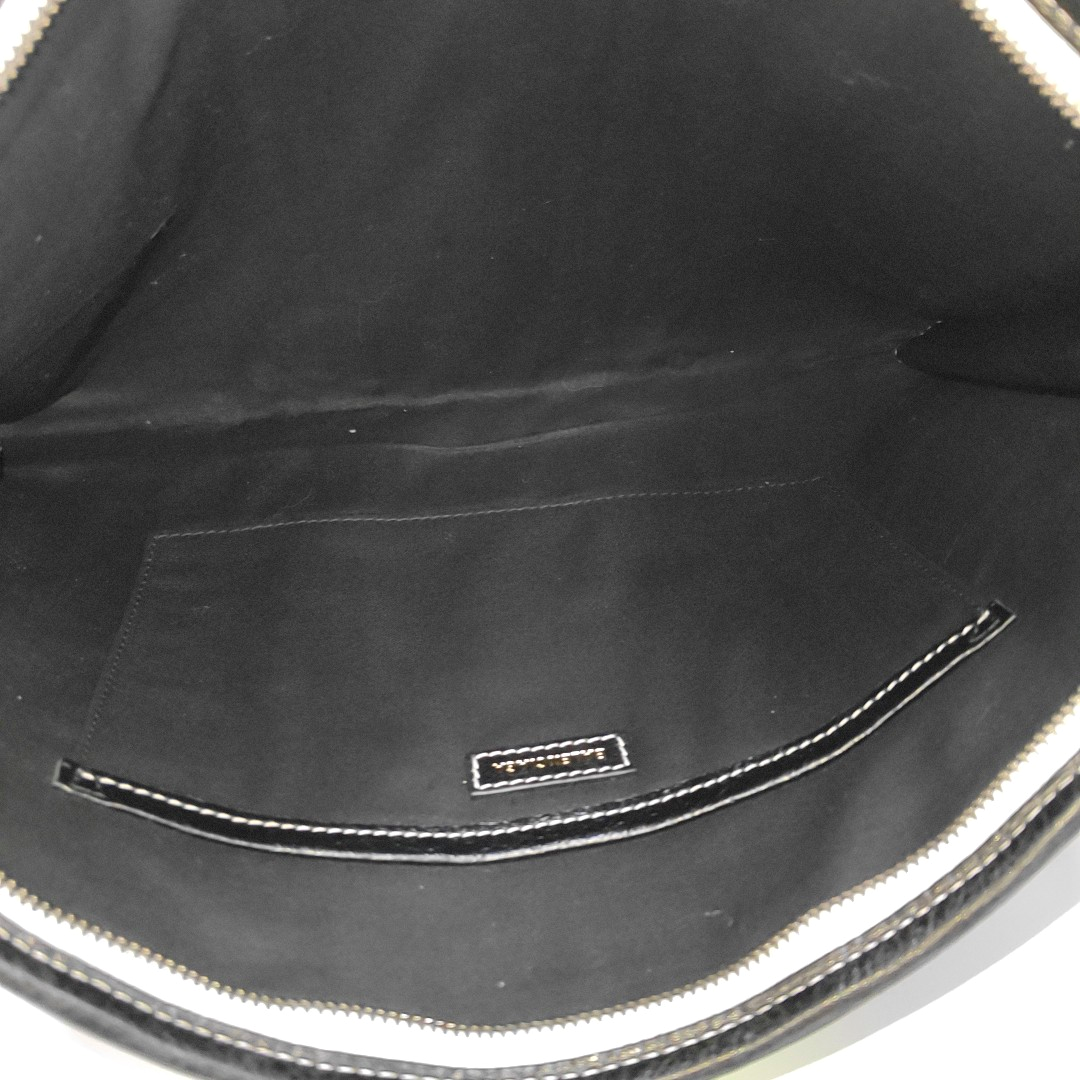 BALENCIAGA Bazar Multicolor Cowhide Clutch Silver Hardware-(SKU)-959771071