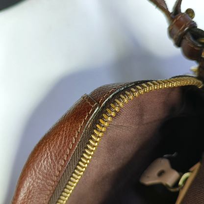 Chloé Paraty Medium size Brown cowhide crossbody bag shoulder bag tote bag Golden hardware Removable shoulder strap-(SKU)-960236363